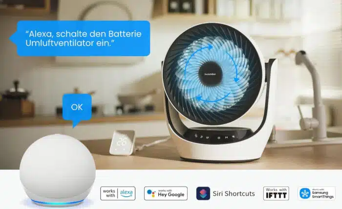 SwitchBot Akku-Ventilator