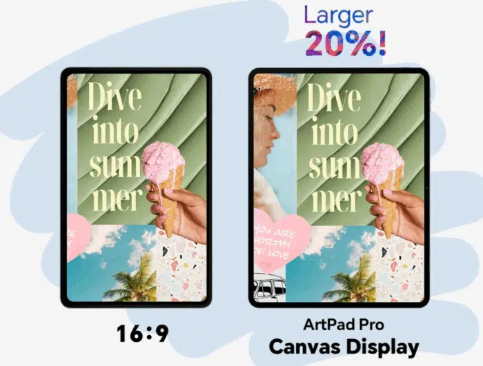 Teclast Artpad Pro Canvas Display