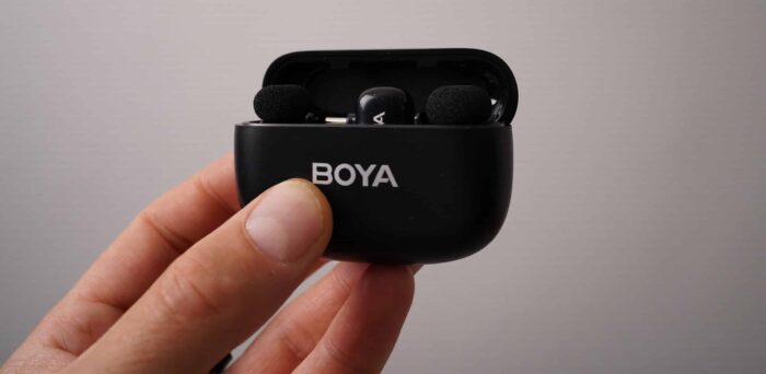 BOYA mini Mikrofon 
Ladecase