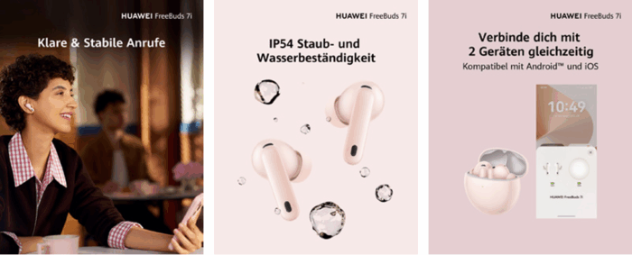 HUAWEI FreeBuds 7i Features
