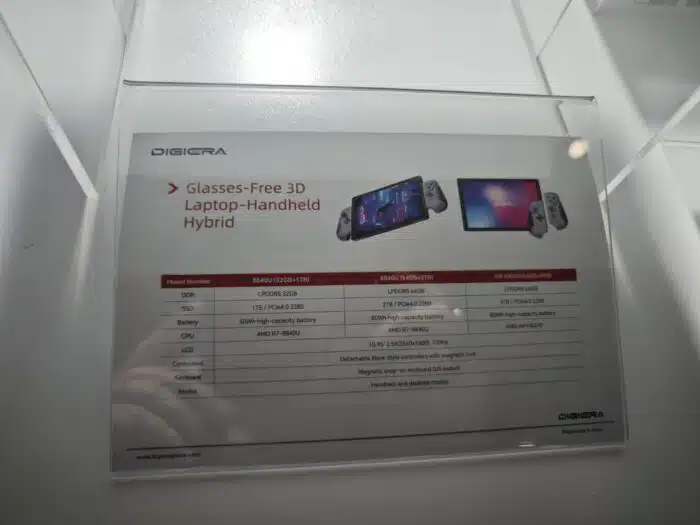 Digiera den HoloMax Handheld Gaming PC