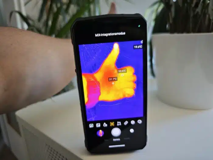 Ulefone Armor 29 Pro Front +Wärmebildkamera