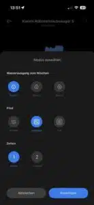 XIAOMI Robot Vacuum 5
App Ansicht