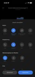 XIAOMI Robot Vacuum 5
App Ansicht