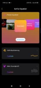 EarFun Air Pro 4+ App Equalizer