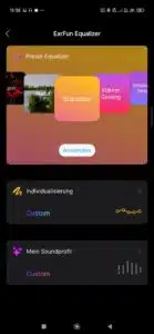 EarFun Air Pro 4+ App Equalizer