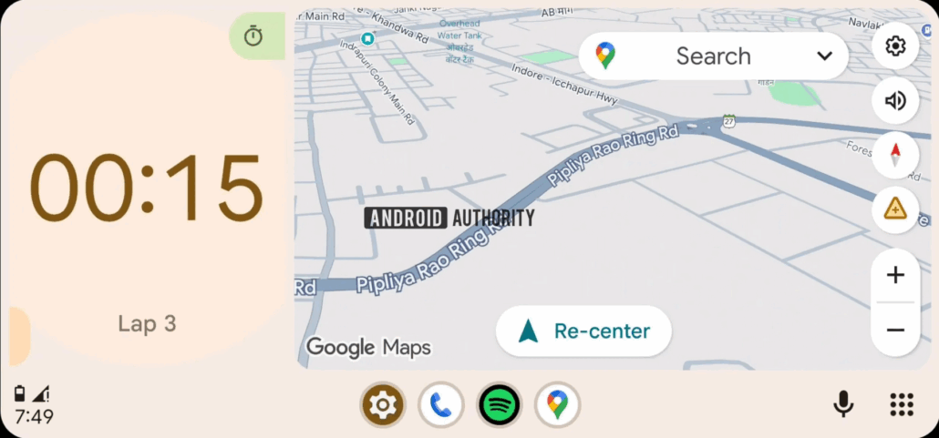 Android Auto Widgets
