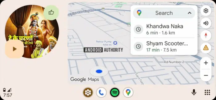Android Auto Widgets