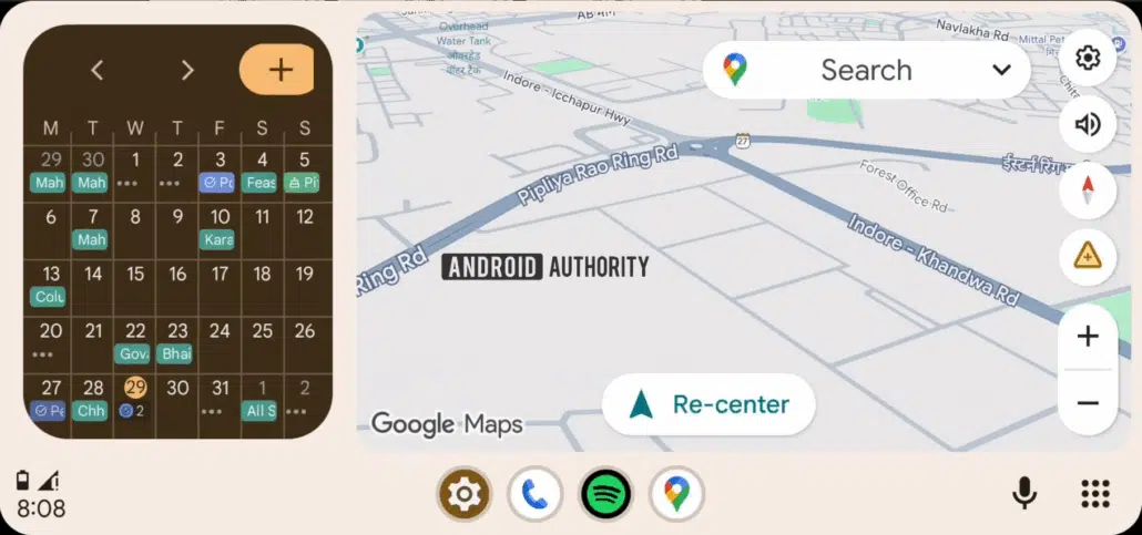 Android Auto Widgets