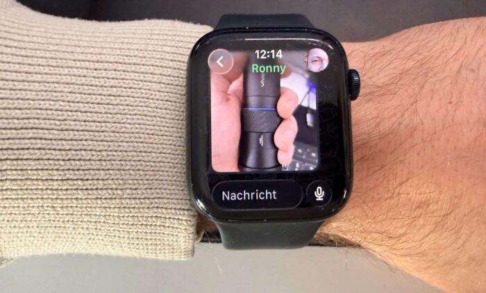 WhatsApp auf der Apple Watch