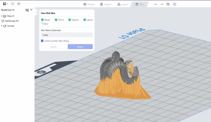 HeyGears UltraCraft Reflex RS Turbo SLA Printer