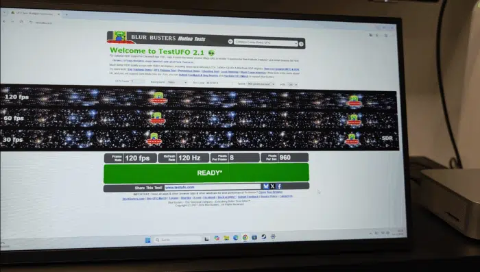 UPERFECT 18,5" 120 Hz
