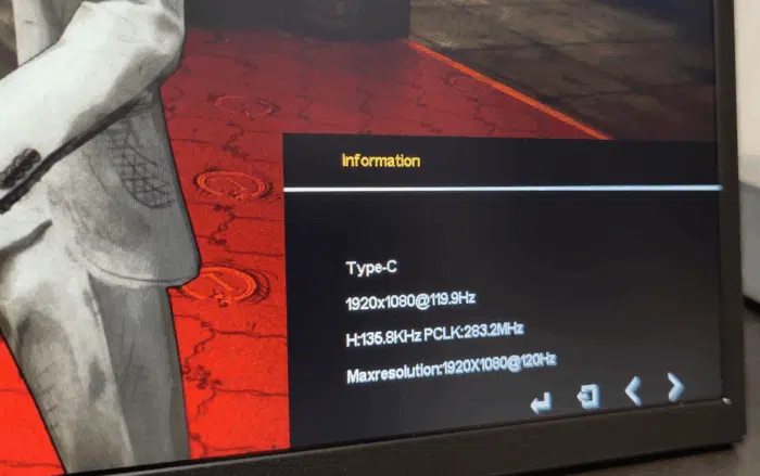 UPERFECT 18,5" 120 Hz