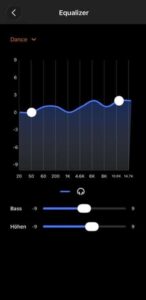Creative Aurvana Ace 3
App Ansicht