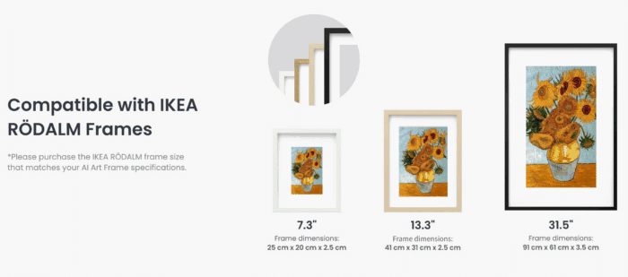 SwitchBot KI Art Frame