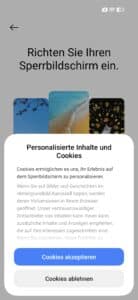 Poco F8 Pro Werbung im System