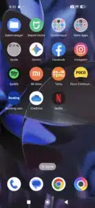 Poco F8 Pro Werbung im System