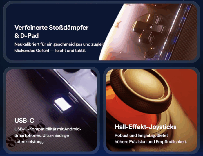 VITURE x 8BitDo Ultimativer Mobile Gaming Controller