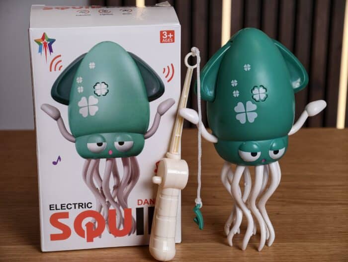 Elektrisches tanzender Oktopus