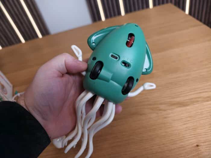 Elektrisches tanzender Oktopus