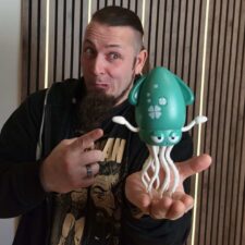 Elektrisches Tanzender Oktopus