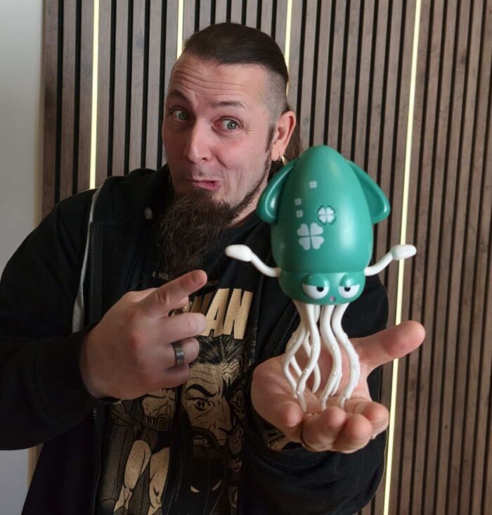 Elektrisches Tanzender Oktopus