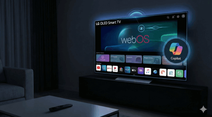 LG Smart TVs mit webOS 25: Copilot