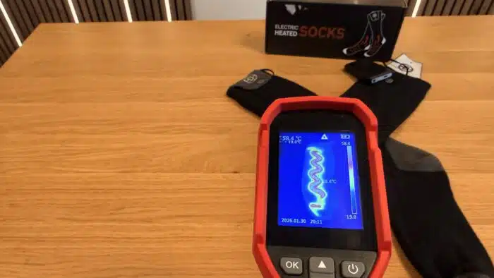 Beheizbare Socken