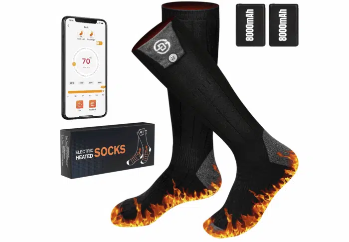 Beheizbare Socken