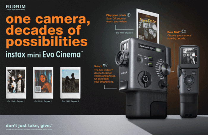 Fujifilm Instax Mini Evo Cinema