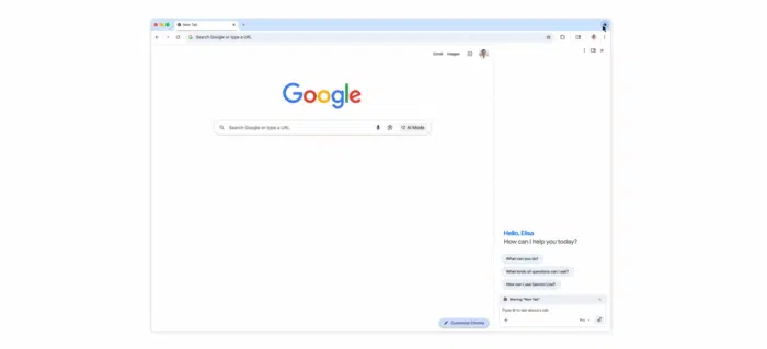 Chrome lässt Gemini für euch surfen