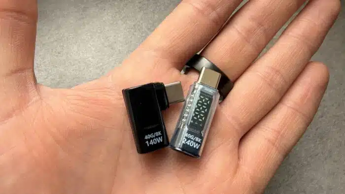 USB-C Adapter mit Leistungsmessung