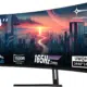 Minifire 34 Zoll UWQHD Curved Gaming Monitor für schmales Geld (34″, 3440 x 1440, curved 1500R, 300 Nits, VA Panel, 165 Hz, x HDMI 2.1, 2x DP 1.4, 3,5mm Klinke)