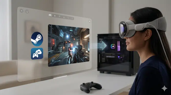 Apple Vision Pro - Steam Link
