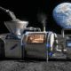 Blue Origin Reaktor verspricht Sauerstoff aus Mondstaub, aber kann das klappen? (Blue Origin, Mond, Raumfahrt, Sauerstoff, NASA)