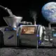 Blue Origin Reaktor verspricht Sauerstoff aus Mondstaub, aber kann das klappen? (Blue Origin, Mond, Raumfahrt, Sauerstoff, NASA)