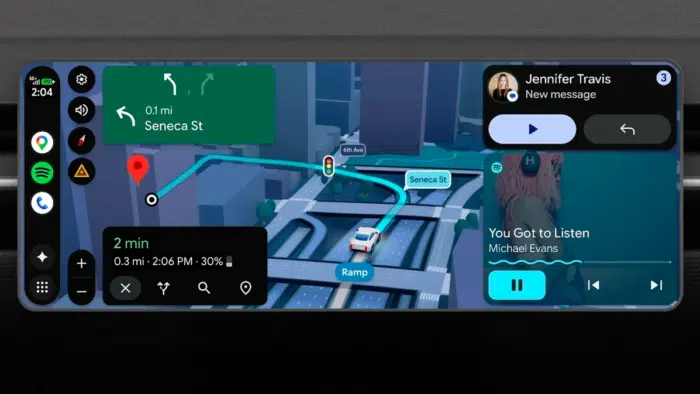 Android Auto: Google bringt Gemini-KI und 3D-Navigation