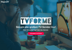 MagineTV - Kostenloses Livestreaming deutscher TV-Sender