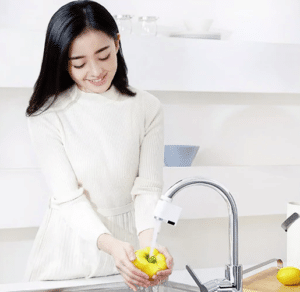 2019 02 27 10 18 40 Xiaomi Automatic Sense Infrared Induction Water Saving Device Sink Faucet for Ki