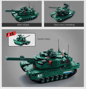 2019 05 13 12 55 25 CaDA C61001W Military Series Building Assembled Tank Toys   Gearbest