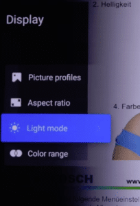 Xiaomi Mijia 4k Laser Ultrakurzdistanz Projektor Helligkeit des Bildes einstellen