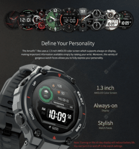 2020 04 14 10 25 47 Amazfit T Rex Graphite Black Smart Watches Sale Price Reviews   Gearbest